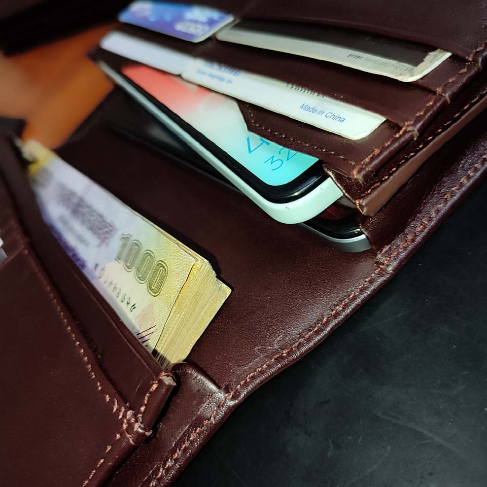 2Mobile Long wallet magnet system with zeeper Version 2.0 (Chocolate-L32) - Image 7