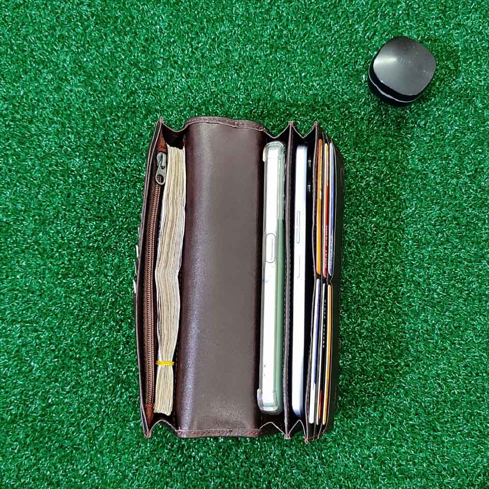 2Mobile Long wallet magnet system with zeeper Version 2.0 (Chocolate-L32) - Image 4