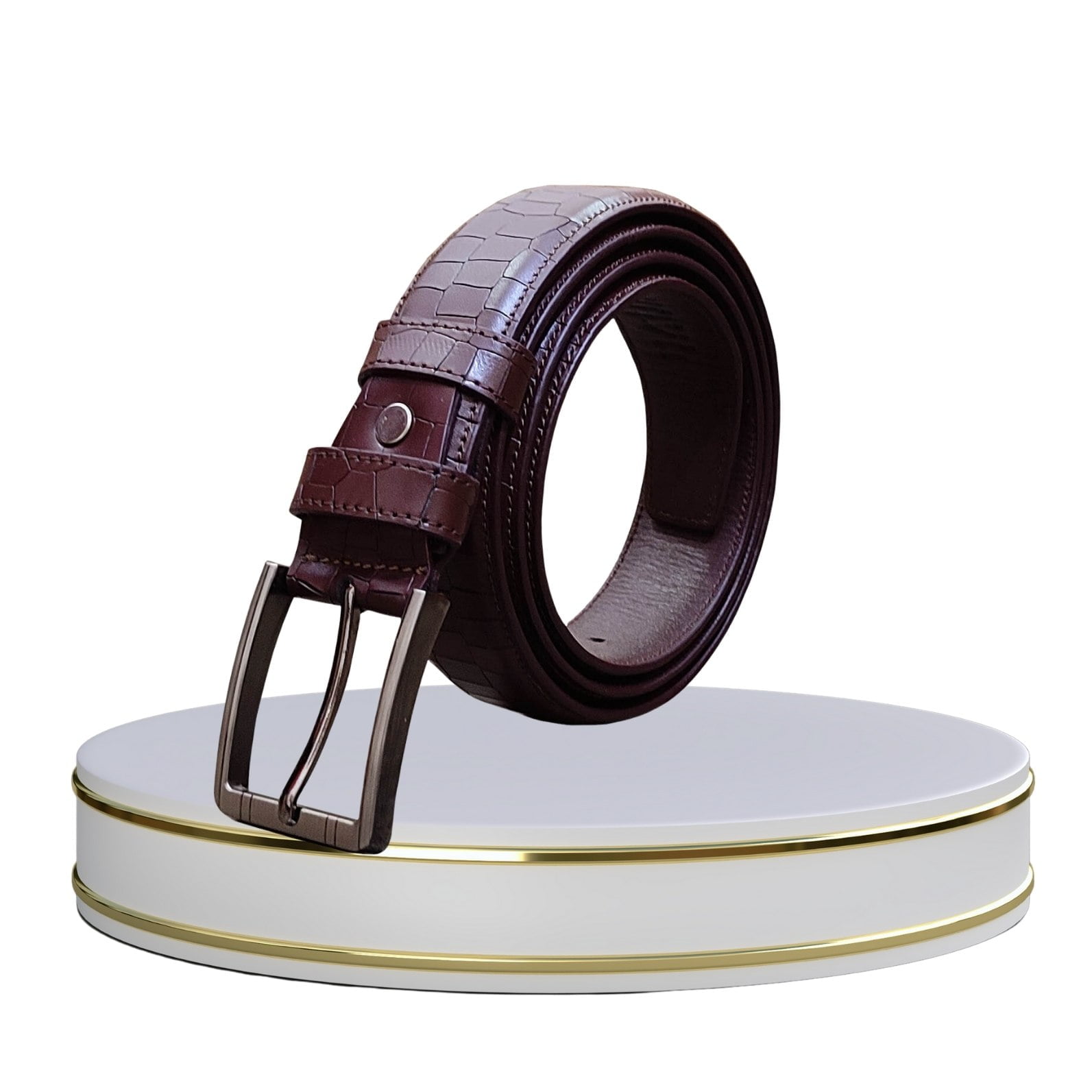 Crocodile shape Belt and wallet Combo((চকলেট)C-20) - Image 3