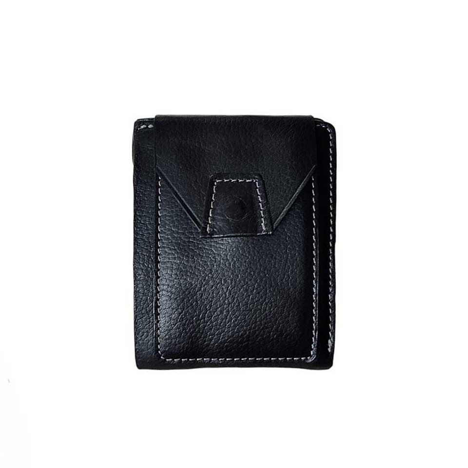 Original leather Mini Short Wallet -S08 - Image 6